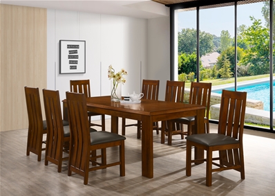 CHAISE  3D-MAYSON DINING CHAIR<br><small><b>EN BOIS MASSIF </b></small>