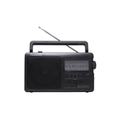 RADIO PORTABLE ANALOGIQUE FM/AM/LM/SW<br><small><b>PANASONIC RF-3500E9-K</b></small>